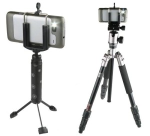 Statyw stołowy Fotopro EP-2 na aparat + uchwyt na telefon