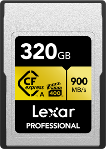 Karta pamięci Lexar CFexpress Pro Gold R900/W800 - VPG400 (Type A) 320GB
