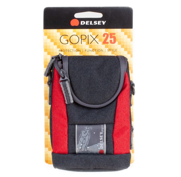 Pokrowiec Delsey Gopix 25 -czerwony, wym. wew.: 13.5x9x4cm