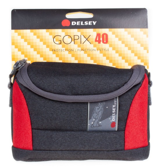 Pokrowiec Delsey Gopix 40 czerwony -wym. wew. 14 x 6 x 9 cm
