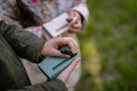 Krótkofalówka (zestaw x2) Redleaf W1A pasmo PMR446 latarka LED tryb VOX