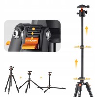 Statyw do Aparatu K&F Magnez Głowica 3D 8kg / KF09.101