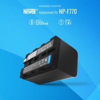 Zestaw ładowarka dwukanałowa Newell DL-USB-C i akumulator NP-F770 do Sony