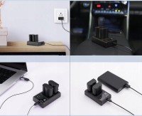 Podwójna Ładowarka USB do NP-FZ100 Sony A7 A7R III A9 II A6600 K&F CONCEPT / KF28.0010