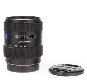 Obiektyw Sony 16-80 mm f/3.5-f/4.5 DT ZA Carl Zeiss Vario Sonnar T*  Sony A (SAL1680Z.AE)