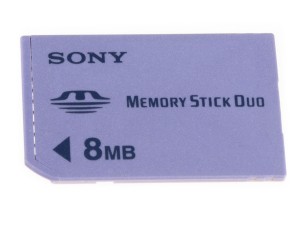 Karta pamięci Sony Memory Stick Duo 8 MB (MSA‑M8A) – używana