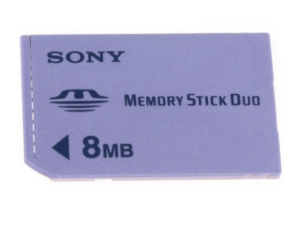 Karta pamięci Sony Memory Stick Duo 8 MB (MSA‑M8A) – używana