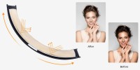 Blenda zakrzywiona K&F Concept U-Shape 4w1 - 180x60 cm