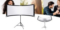 Blenda zakrzywiona K&F Concept U-Shape 4w1 - 180x60 cm