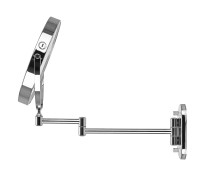 Lustro łazienkowe Humanas HS-BM01 z podświetleniem LED - srebrne