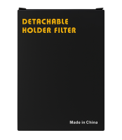 Filtr prostokątny połówkowy szary 100x150mm  ND16