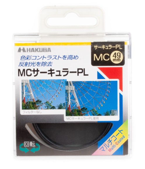 Filtr polaryzacyjny Hakuba 49 mm MC-PL (CF-MCP49)