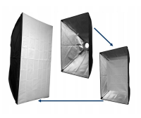 SOFTBOX 70x100 cm mocowanie Bowens - dwa dyfuzory 