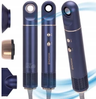 Suszarka do włosów z funkcją jonizowania Humanas AirTouch HD-AT05 - fioletowa