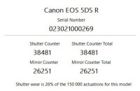 Lustrzanka Canon EOS 5DSR -przebieg 38481 zdjęć |K178710|