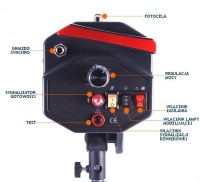 LAMPA BŁYSKOWA FIGHTER FV-300 300Ws