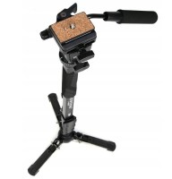 Monopod Yunteng VCT-288 z głowicą olejową oraz stopką