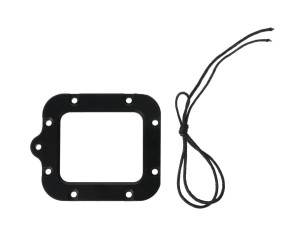 ramka obiektywu aluminiowa ze smyczką do GOPRO HERO 3 