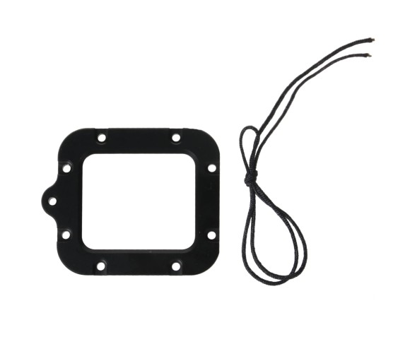 ramka obiektywu aluminiowa ze smyczką do GOPRO HERO 3 