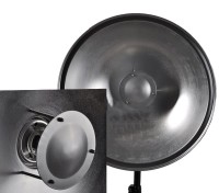 Beauty dish czasza (słoneczko) 55cm z dyfuzorem