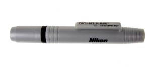 Oryginalny pędzelek ze sztyftem pen NIKON srebrny
