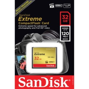 Karta Pamięci SanDisk CF 32GB Extreme UDMA 800x 120MB/s