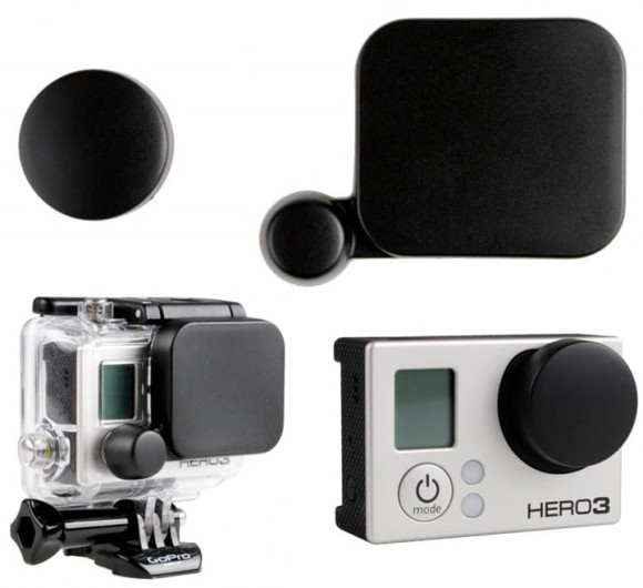 Dekieleki Redleaf do kamer Gopro Hero3 (komplet) Caps