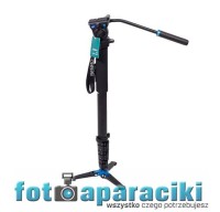 Monopod Benro A48F + głowica Benro S2 + stopka Benro ST-1