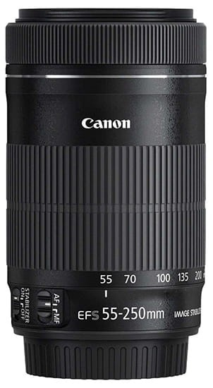 Obiektyw Canon 55-250 mm f/4-f/5.6 EF-S IS STM 