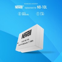 Akumulator NEWELL zamiennik NB-10L Canon G1x / G3x / SX40 / SX50