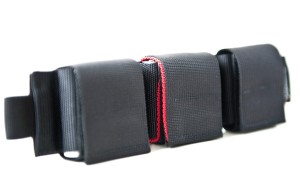 Pokrowiec Reporter strap Sakwa B6 na baterie, karty CF