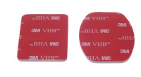 Zestaw 2 samoprzylepnych naklejek 3M do GoPro 1x Flat Adhesive Mounts 1x Curved Adhesive Mounts 