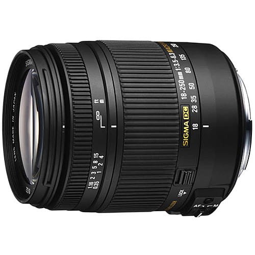 Obiektyw Sigma 18-250 mm f/3.5-f/6.3 DC HSM Macro Pentax