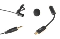 Mikrofon stereo POJEMNOŚCIOWY z klipsem BOYA BY-LM20 do kamer GoPro Hero 2, 3, 3+