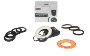 Lampa błyskowa Meike Led Macro Ring Flash MK-FC 110 do Canon, Nikon, Pentax, Olympus