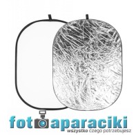 Blenda 2w1 biało-srebrna Quantuum 120x180cm