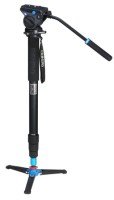 Monopod Benro A48TDS4 z nóżkami i głowicą video S4