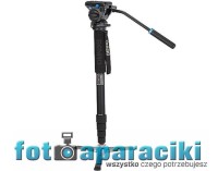 Monopod Benro A49TDS4 z nóżkami i głowicą video