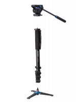 Monopod Benro A48F + głowica S4 + nóżki ST-1