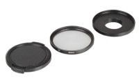 Zestaw ochronny (adapter, filtr, dekielek) 52mm do GoPro Hero 3 (GP125)
