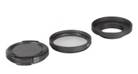 Zestaw ochronny (adapter, filtr, dekielek) 37mm do GoPro Hero 3 (GP120)