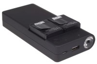 NEWELL Ładowarka/Power Bank Dual Power GP3 do GOPRO czarna + akumulatorki Newell AHDBT-301