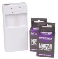 NEWELL Ładowarka/Power Bank Dual Power GP3 do GOPRO Hero3/3+ biała + akumulatorki Newell AHDBT-301