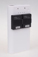 NEWELL Ładowarka/Power Bank Dual Power GP3 do GOPRO Hero3/3+ biała + akumulatorki Newell AHDBT-301