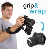 Pasek / pokrowiec Miggo Grip&Wrap DSLR BK70 czarny