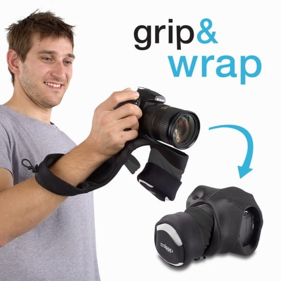 Pasek / pokrowiec Miggo Grip&Wrap DSLR BK70 czarny