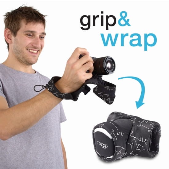 Pasek Miggo Grip&Wrap Mirrorless CSC PS30 Space Zoo