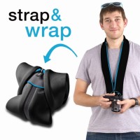 Pasek / pokrowiec Miggo Strap&Wrap CSC BB50 czarno-niebieski