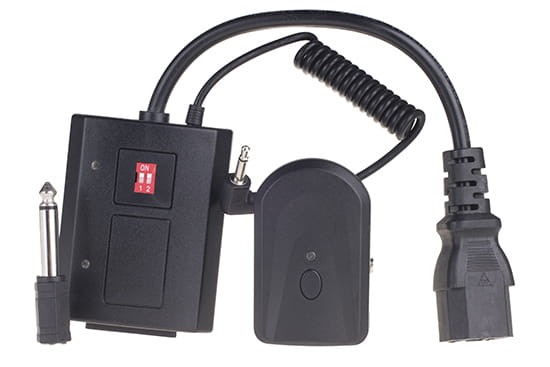 Radiowy wyzwalacz lamp studyjnych VSAC-B komplet 4-kanałowy sieciowy