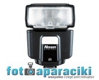Lampa błyskowa Nissin i40 do Fuji z led Video